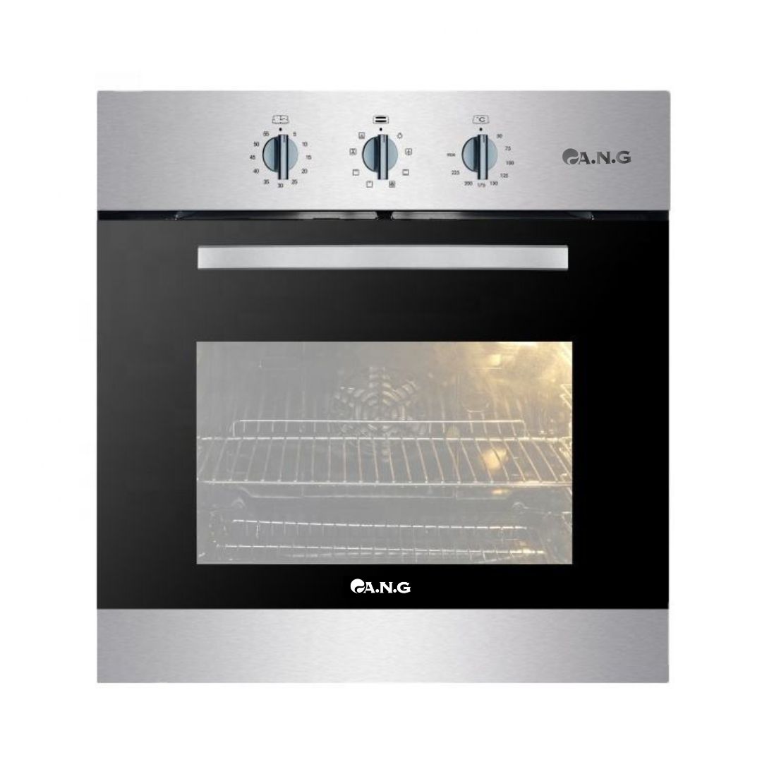 18 60CM BUILT-IN GAS+ELECTRIC OVEN Modern Stainless Steel Kitchen Appliance with 3D Design – Premium Look and Reliable Performance (Copy) - Image 1