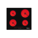 59cm 4-Zone Touch Control Ceramic Cooktop - Built-In Electric Hob with High-Power Dual-Ring Zone | Model ANG-CD4010