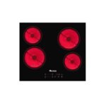 59cm 4-Zone Touch Control Ceramic Cooktop - Built-In Electric Hob with 9 Power Levels | Model ANG CD4001