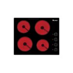 59cm 4-Zone Mechanical Knob Ceramic Cooktop - Built-In Electric Hob with Traditional Control | Model ANG-CK4015