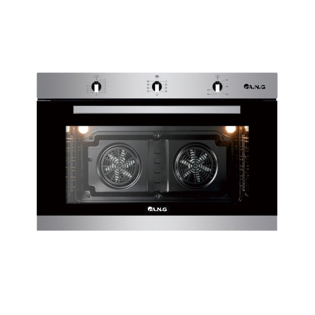 Untitled design-45 Premium 90cm Built-in Electric Oven - 11 Functions, 125L Capacity, Stainless Steel Single Wall Oven for Kitchen, Hotel & Commercial Use - ANG 0972 - Image 1
